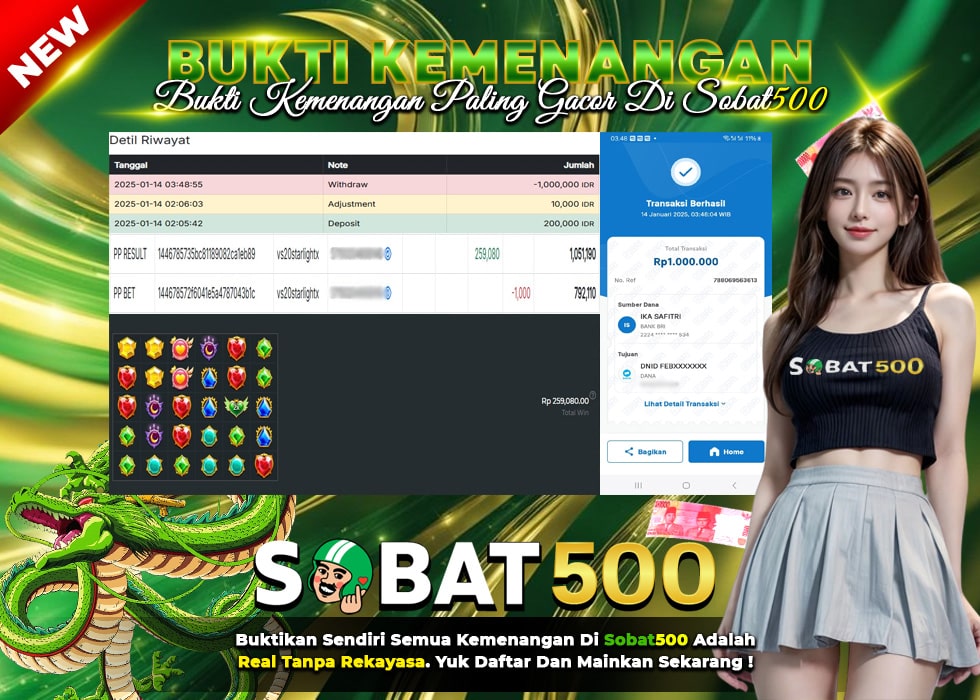 BUKTI JACKPOT SLOT STARLIGHT PRINCESS 1000 TERPERCAYA DI INDONESIA TGL 14-01-2025