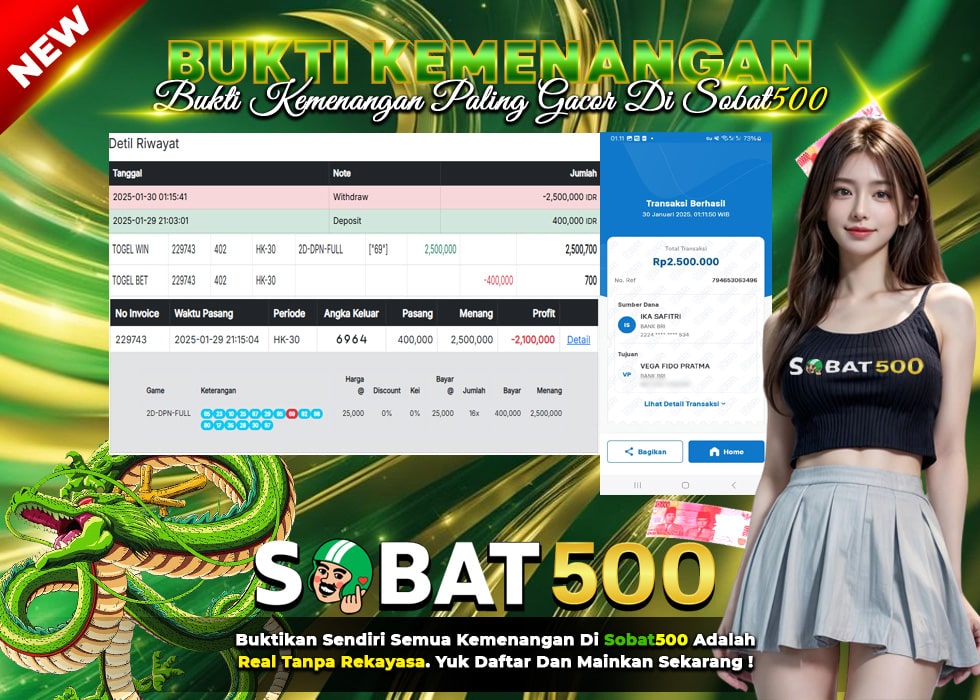 BUKTI JACKPOT TOGEL HONGKONG TERPERCAYA DI INDONESIA TGL 30-01-2025