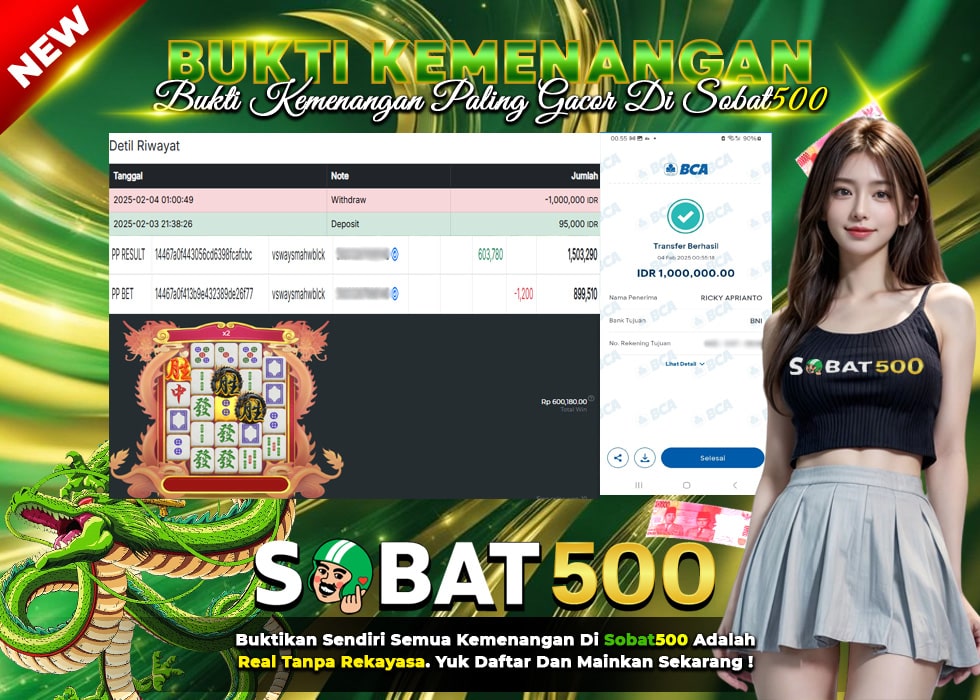 BUKTI JACKPOT SLOT MAHJONG WINS 3 TERPERCAYA DI INDONESIA TGL 04-02-2025