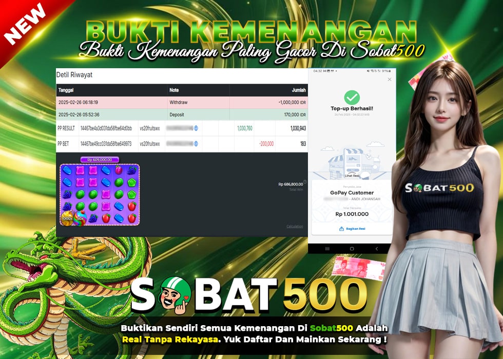 BUKTI JACKPOT SLOT SWEET BONANZA 1000 TERPERCAYA DI INDONESIA TGL 26-02-2025