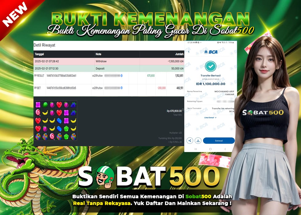 BUKTI JACKPOT SLOT SWEET BONANZA TERPERCAYA DI INDONESIA TGL 21-02-2025