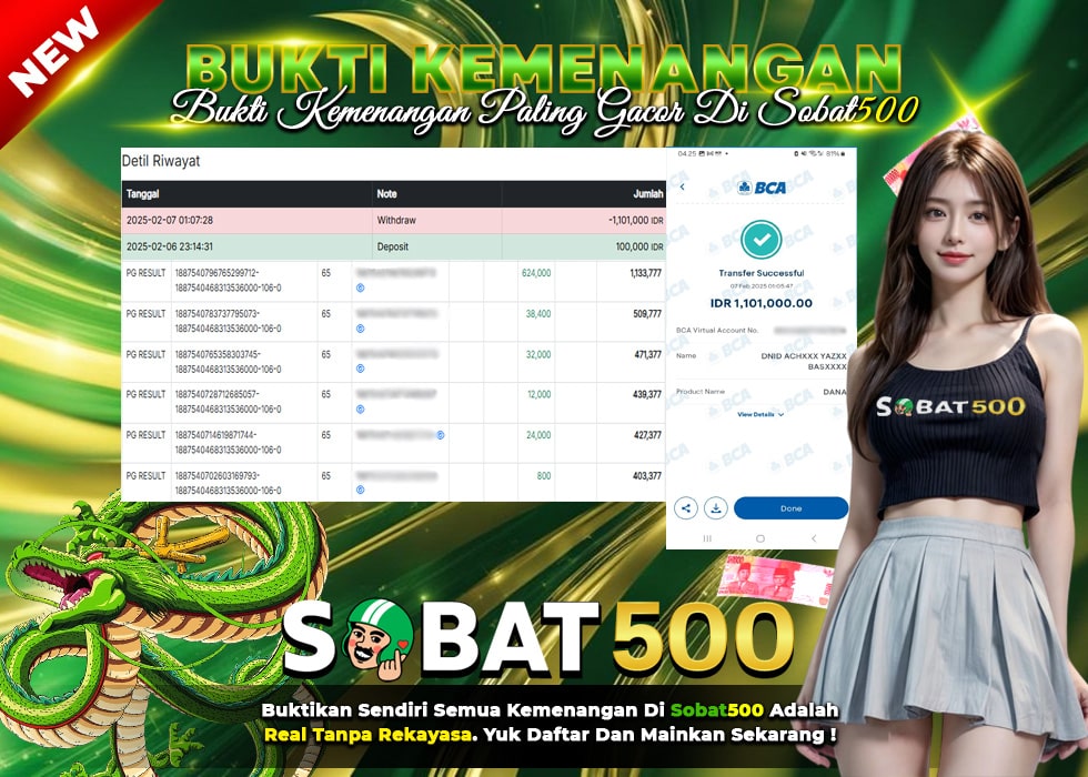 BUKTI JACKPOT SLOT MAHJONG WAYS TERPERCAYA DI INDONESIA TGL 07-02-2025