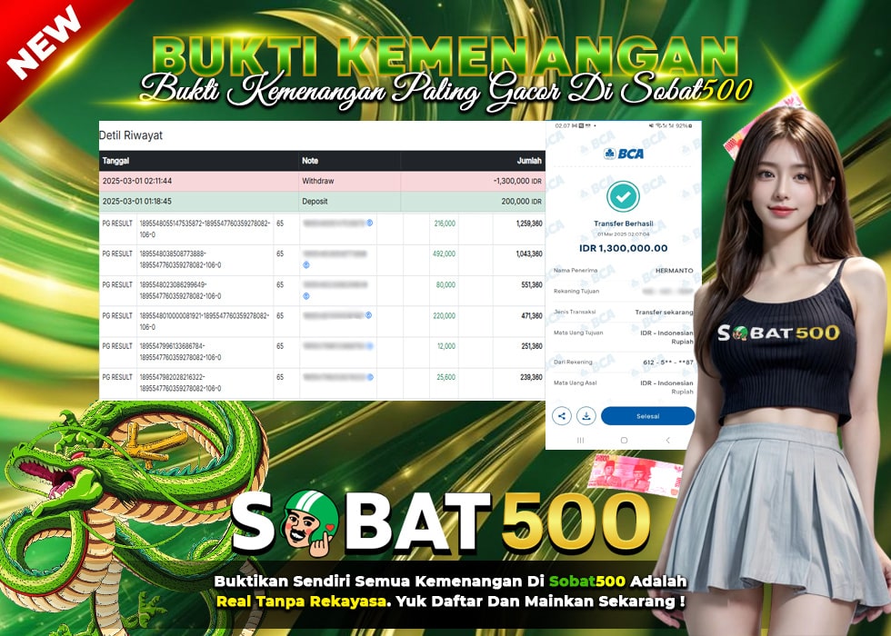 BUKTI JACKPOT SLOT MAHJONG WAYS TERPERCAYA DI INDONESIA TGL 01-03-2025