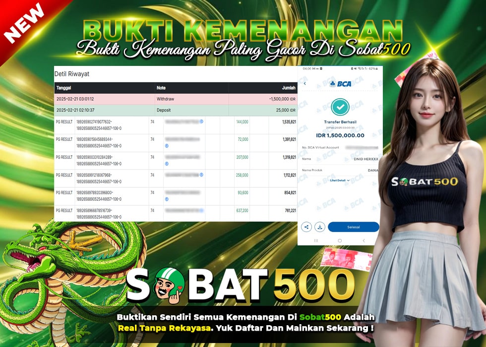 BUKTI JACKPOT SLOT MAHJONG WAYS 2 TERPERCAYA DI INDONESIA TGL 21-02-2025