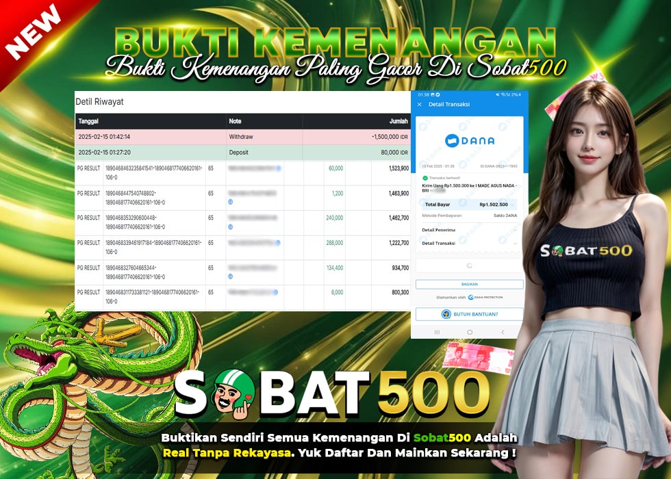 BUKTI JACKPOT SLOT MAHJONG WAYS TERPERCAYA DI INDONESIA TGL 15-02-2025