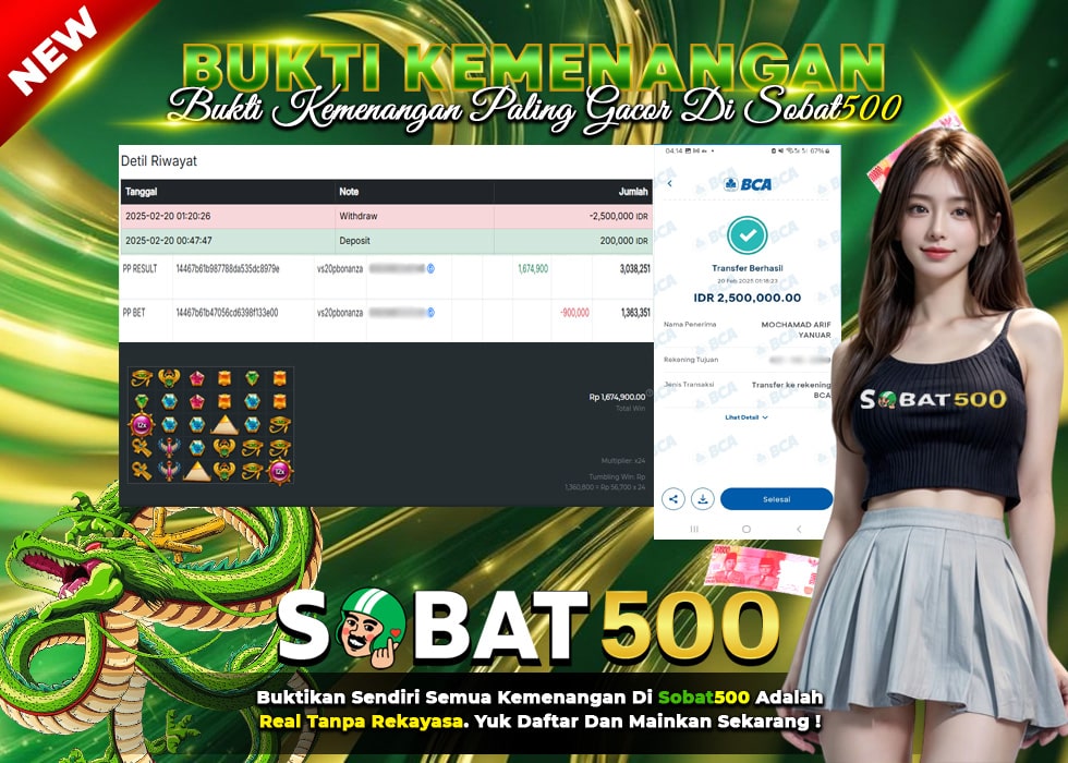 BUKTI JACKPOT SLOT PYRAMID BONANZA TERPERCAYA DI INDONESIA TGL 20-02-2025