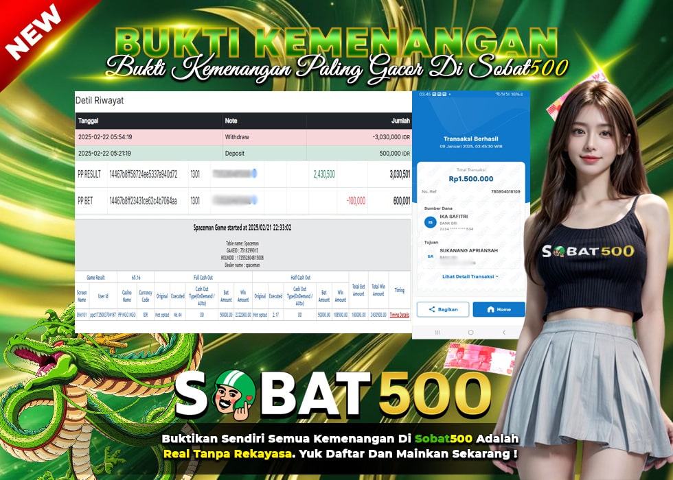 BUKTI JACKPOT SLOT SPACEMAN TERPERCAYA DI INDONESIA TGL 22-02-2025