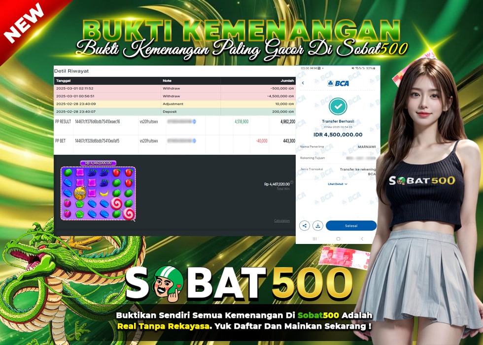 BUKTI JACKPOT SLOT SWEET BONANZA 1000 TERPERCAYA DI INDONESIA TGL 01-03-2025