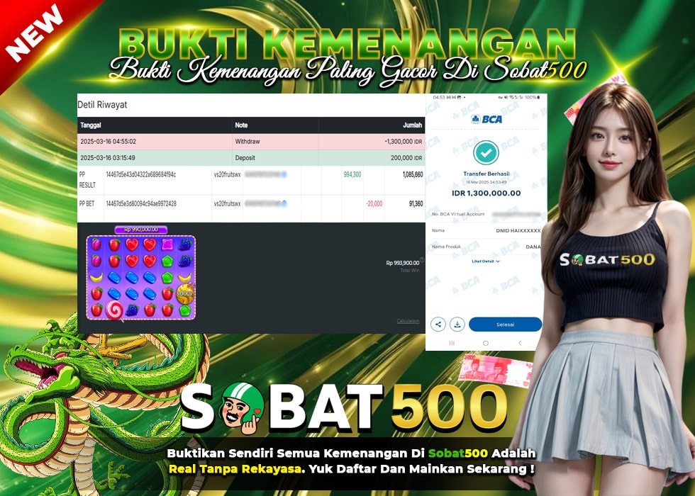 BUKTI JACKPOT SLOT SWEET BONANZA 1000 TERPERCAYA DI INDONESIA TGL 16-03-2025