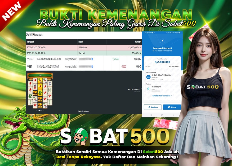 BUKTI JACKPOT SLOT MAHJONG WINS 2 TERPERCAYA DI INDONESIA TGL 27-03-2025