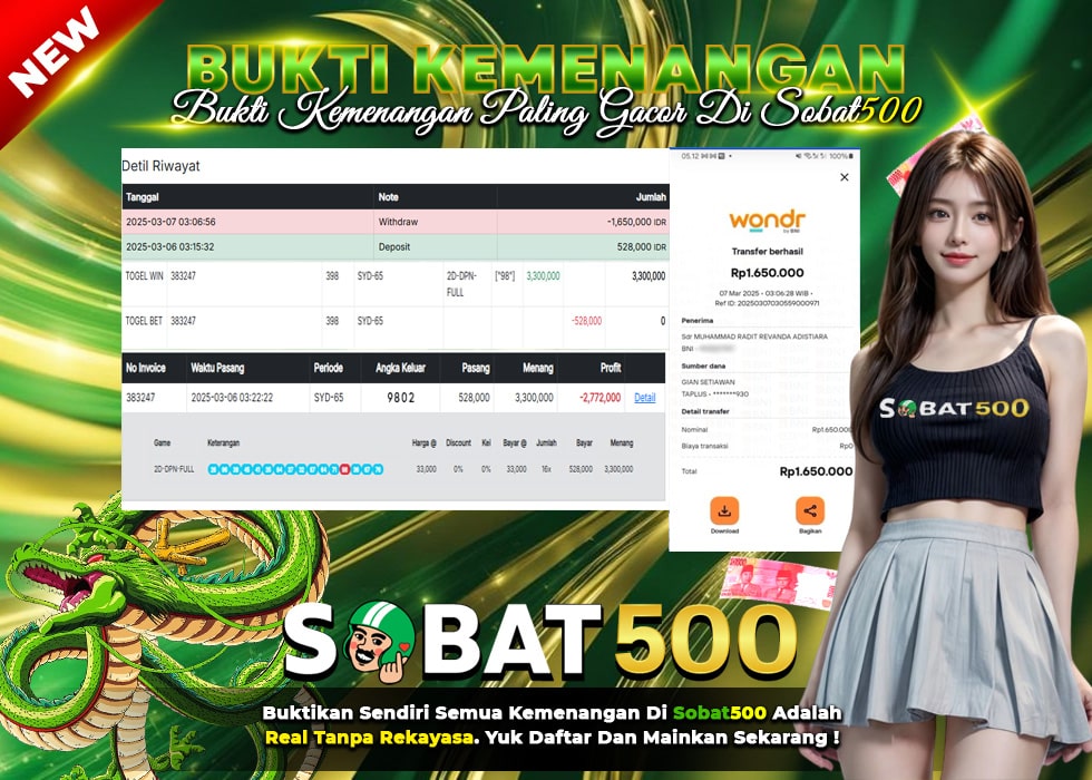 BUKTI JACKPOT TOGEL SYDNEY TERPERCAYA DI INDONESIA TGL 07-03-2025