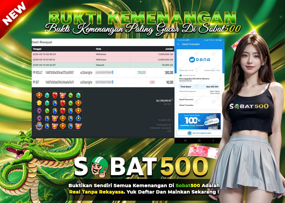 BUKTI JACKPOT SLOT STARLIGHT PRINCESS 1000 TERPERCAYA DI INDONESIA TGL 13-03-2025