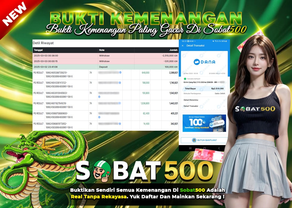 BUKTI JACKPOT SLOT MAHJONG WAYS 2 TERPERCAYA DI INDONESIA TGL 03-03-2025