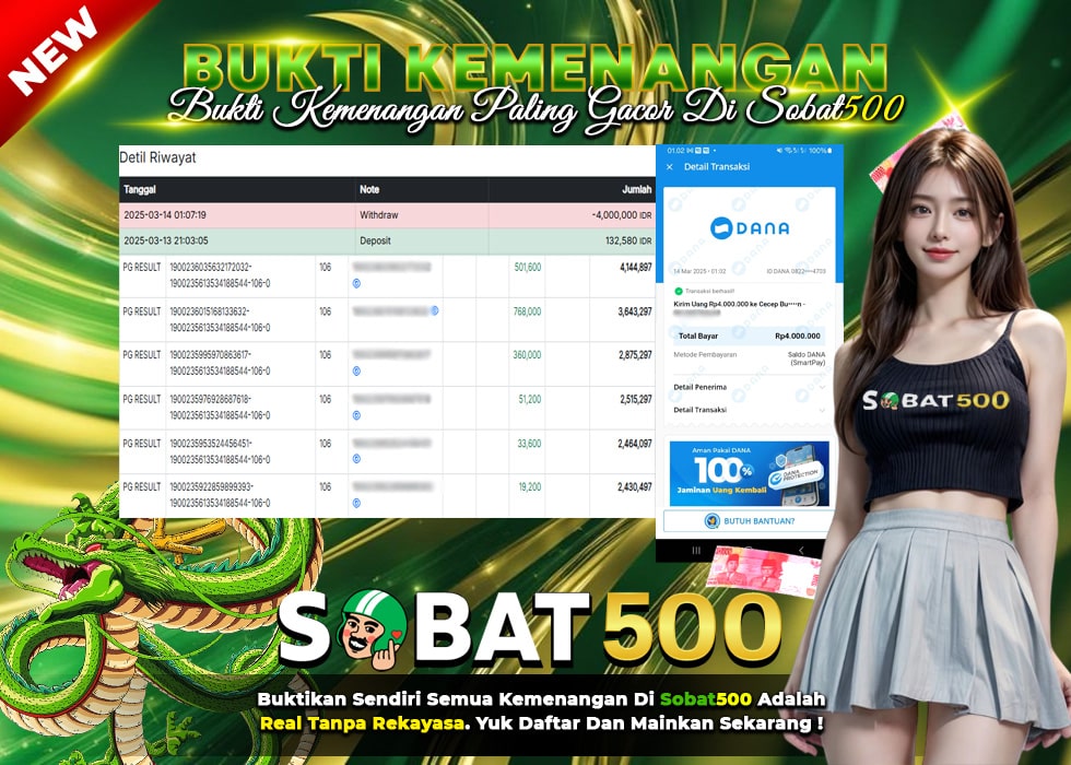 BUKTI JACKPOT SLOT WAYS OF THE QILIN TERPERCAYA DI INDONESIA TGL 14-03-2025