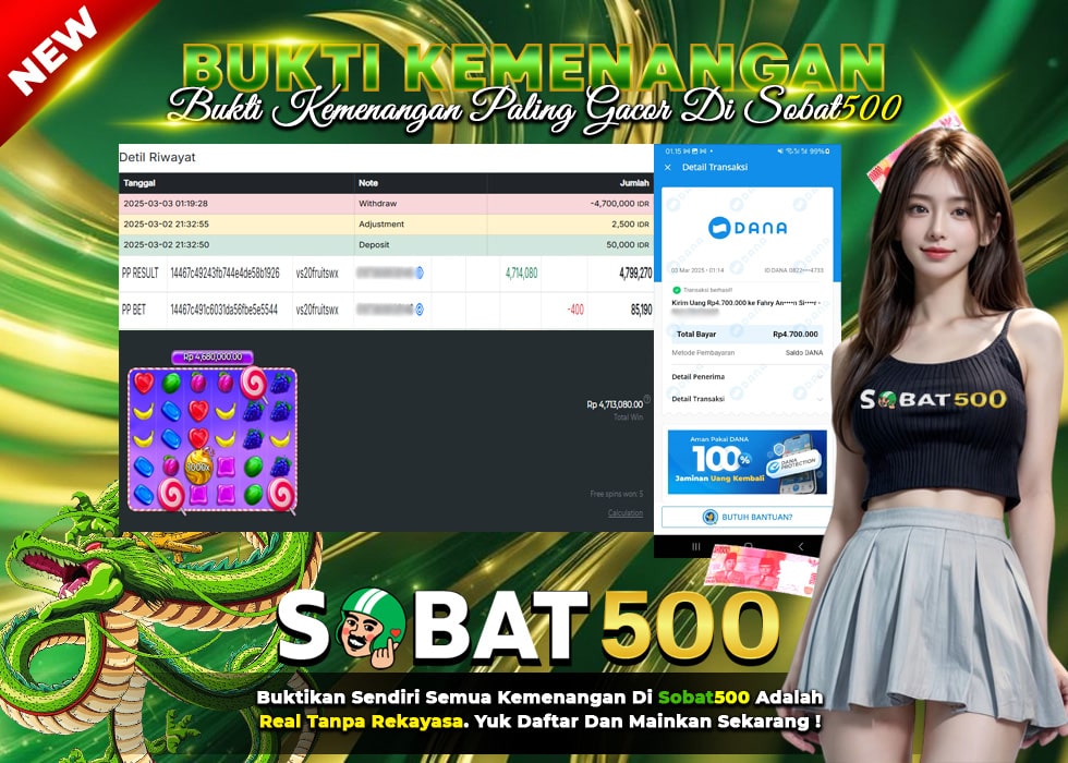 BUKTI JACKPOT SLOT SWEET BONANZA 1000 TERPERCAYA DI INDONESIA TGL 03-03-2025