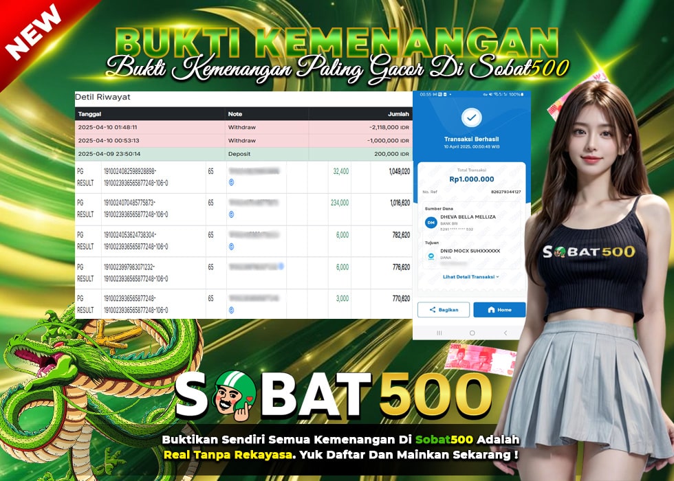 BUKTI JACKPOT SLOT MAHJONG WAYS TERPERCAYA DI INDONESIA TGL 10-04-2025