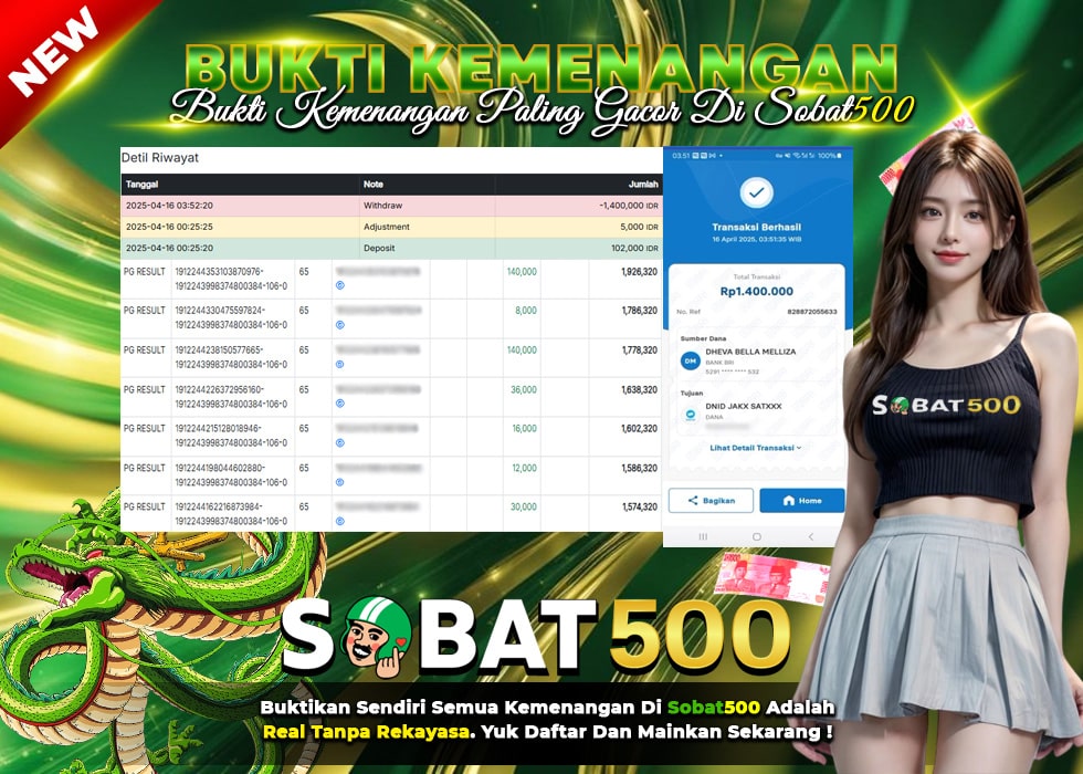 BUKTI JACKPOT SLOT MAHJONG WAYS TERPERCAYA DI INDONESIA TGL 16-04-2025