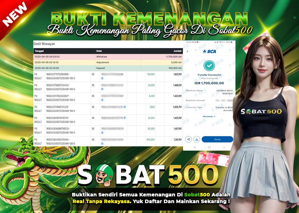 BUKTI JACKPOT SLOT MAHJONG WAYS TERPERCAYA DI INDONESIA TGL 05-04-2025